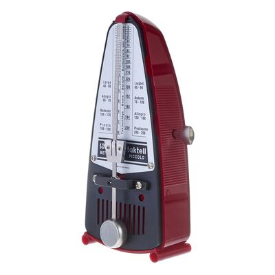 Wittner Metronome Piccolo Metronom 834 weinrot Wittner Metronome Piccolo Metronom 834 weinrot