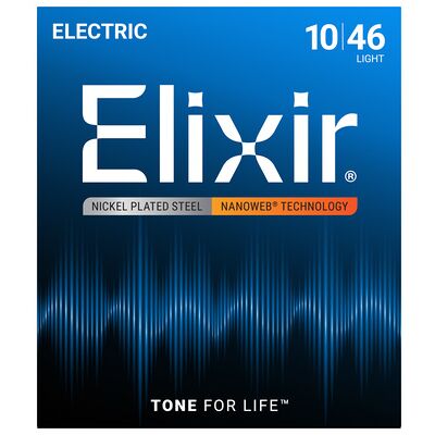Elixir Nanoweb Light E-Gitarre Saiten Elixir Nanoweb Light E-Gitarre Saiten