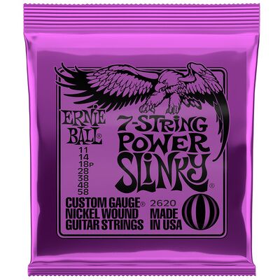 Ernie Ball EB-2620 Saiten für 7-Saiter E-Gitarre Ernie Ball EB-2620 Saiten für 7-Saiter E-Gitarre