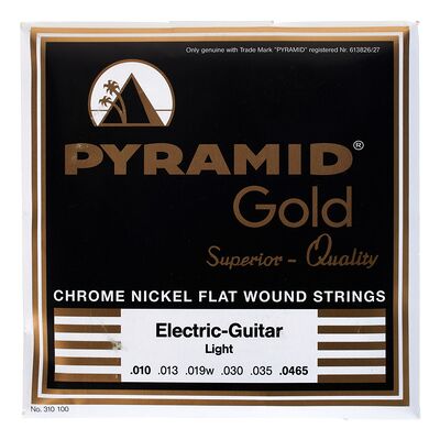 Pyramid Gold Flatwound 010-0465 Pyramid Gold Flatwound 010-0465