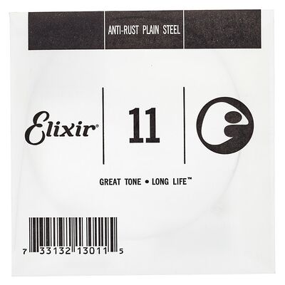 Elixir .011 Plain Steel Einzelsaite Elixir .011 Plain Steel Einzelsaite