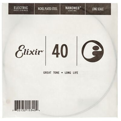 Elixir .040 El. Bass Single String Elixir .040 El. Bass Single String