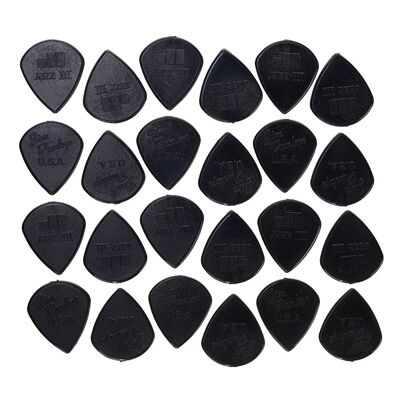 Dunlop Jazz III 1,38 24er Plektrum Set Dunlop Jazz III 1,38 24er Plektrum Set