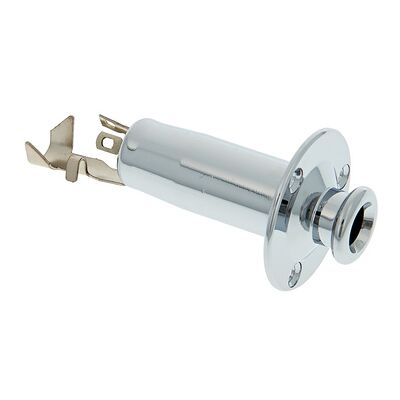 Allparts Endpinbuchse Chrom T-Style Allparts Endpinbuchse Chrom T-Style