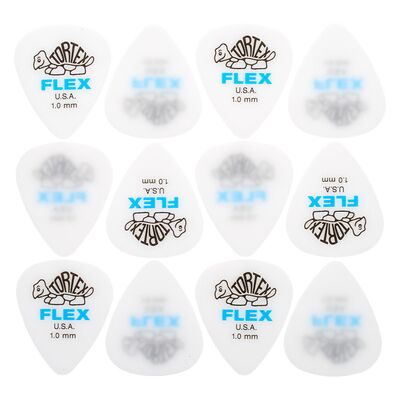 Dunlop Tortex Flex Picks 1,00 12 Dunlop Tortex Flex Picks 1,00 12