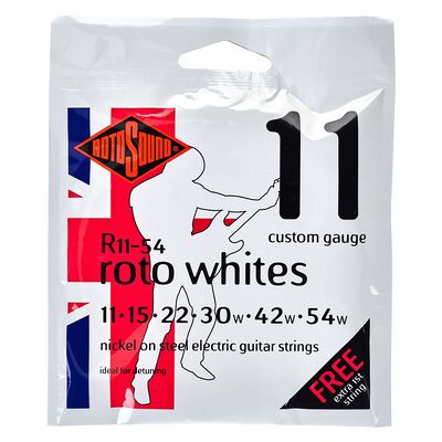 Rotosound Whites 11-54 Nickel Strings Rotosound Whites 11-54 Nickel Strings