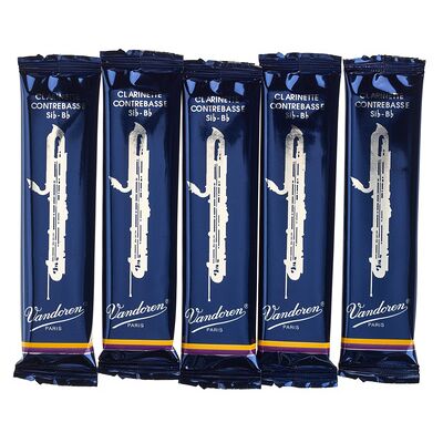 Vandoren Classic Blue Contrab. Clar. 3 Vandoren Classic Blue Contrab. Clar. 3