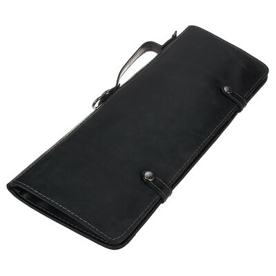 Zultan Leather Stick Bag Black Zultan Leather Stick Bag Black