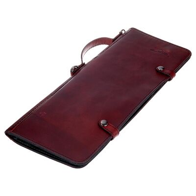 Zultan Leather Stick Bag Red Zultan Leather Stick Bag Red