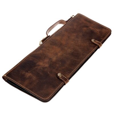 Zultan Leather Stick Bag Vintage Zultan Leather Stick Bag Vintage