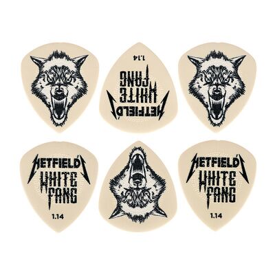 Dunlop Hetfield's White Pick 1,14 Dunlop Hetfield's White Pick 1,14