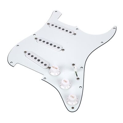 Mojotone 67 Q.Coil Hot Br. Pickguard W Mojotone 67 Q.Coil Hot Br. Pickguard W