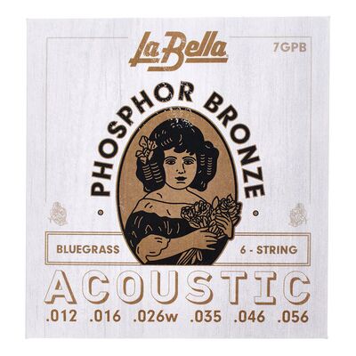 La Bella 7GPB Phosphor Bronze Bluegrass La Bella 7GPB Phosphor Bronze Bluegrass