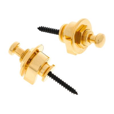 Grover GP800G Strap Locks Gold Grover GP800G Strap Locks Gold