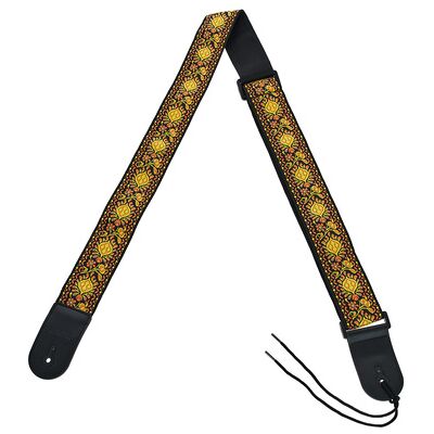 Richter Guitar Strap Ret. Jacqu.Yellow Richter Guitar Strap Ret. Jacqu.Yellow