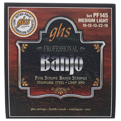 GHS PF145 Banjo String Set 5 GHS PF145 Banjo String Set 5