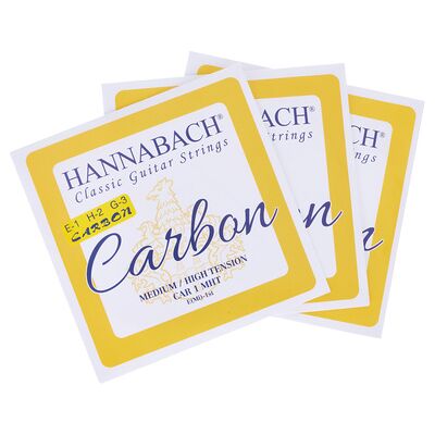 Hannabach Carbon 3er Diskant Set Hannabach Carbon 3er Diskant Set