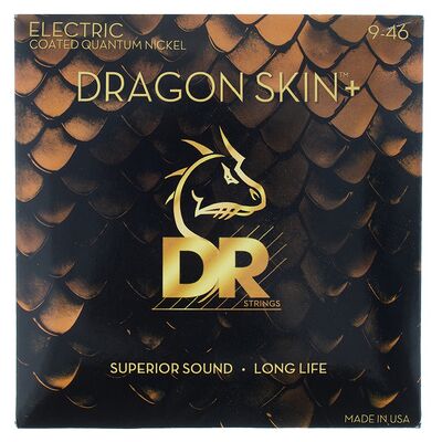DR Strings Dragon Skin+ DEQ-9/46 Coated DR Strings Dragon Skin+ DEQ-9/46 Coated
