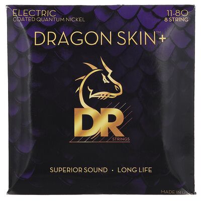 DR Strings Dragon Skin+ DEQ-8/11 Coated DR Strings Dragon Skin+ DEQ-8/11 Coated