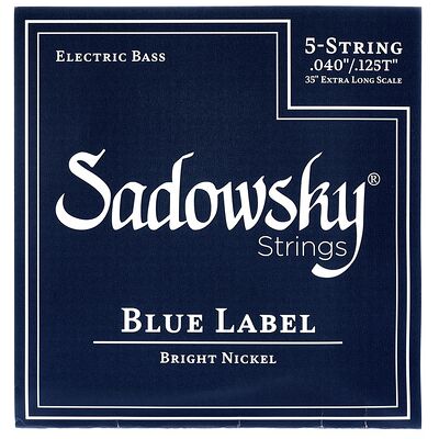 Sadowsky Blue Label 5 040-125 NT Sadowsky Blue Label 5 040-125 NT