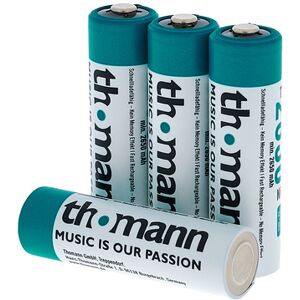 Thomann AA - Akku 2850 mAh NiMH 4pc Thomann AA - Akku 2850 mAh NiMH 4pc