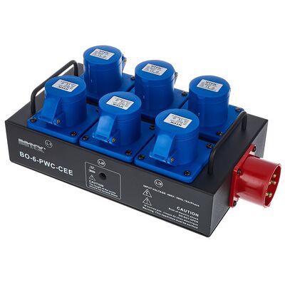Botex BO-6-PW 16A CEE Blue Distribut Botex BO-6-PW 16A CEE Blue Distribut