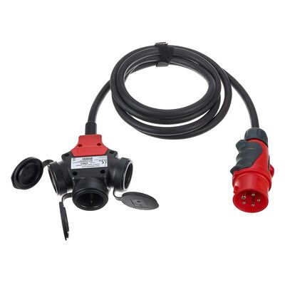 Stairville 3 Way Powersplit CEE 16A 3m Stairville 3 Way Powersplit CEE 16A 3m