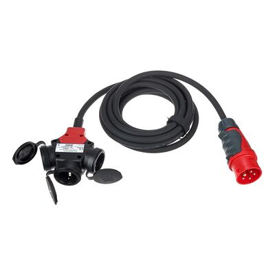 Stairville 3 Way Powersplit CEE 16A 5m Stairville 3 Way Powersplit CEE 16A 5m