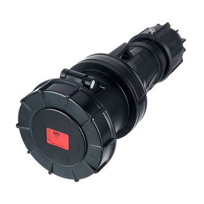 PCE Power Twist 235-6xs CEE Kuppeling - 63A, 5P, svart PCE Power Twist 235-6xs CEE Kuppeling - 63A, 5P, svart