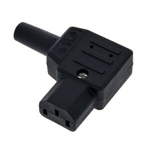 Stairville IEC connector female angled C13