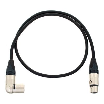 pro snake XLR Patch Angled/male 1m pro snake XLR Patch Angled/male 1m