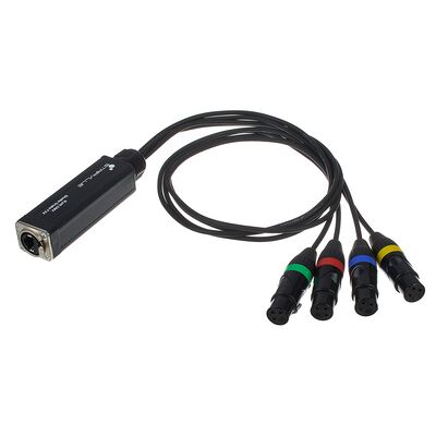 Stairville RJ45 DMX Shuttle Snake FX4 Stairville RJ45 DMX Shuttle Snake FX4