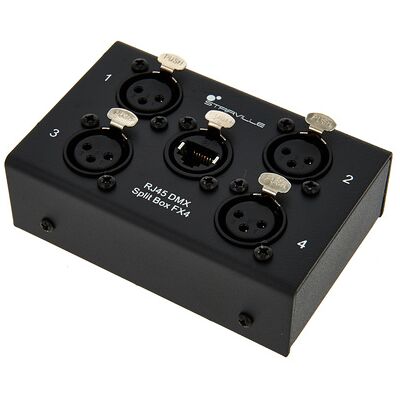 Stairville RJ45 DMX Split Box FX4 Stairville RJ45 DMX Split Box FX4