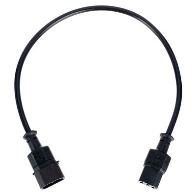 Stairville IEC Patch Cable 0,5m BK Stairville IEC Patch Cable 0,5m BK