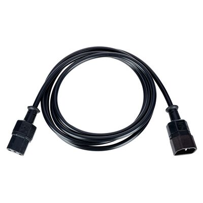 Stairville IEC Patch Cable 2,0m BK Stairville IEC Patch Cable 2,0m BK