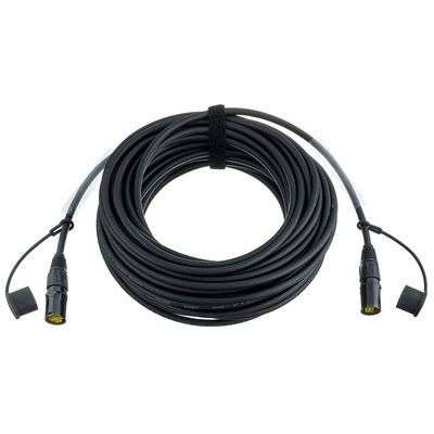 Cordial 15563 Nettverkskabel, patchkabel CAT 5e 20m svart Cordial 15563 Nettverkskabel, patchkabel CAT 5e 20m svart