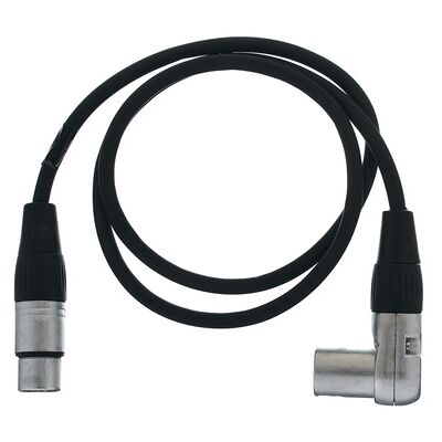 the sssnake SK233-0,9 angled XLR Patch MF the sssnake SK233-0,9 angled XLR Patch MF