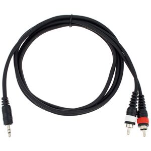 MONACOR ACA-1635 - 3,5mm stereo minijack, 2 x RCA, 1,2m - Lydkabel MONACOR ACA-1635 - 3,5mm stereo minijack, 2 x RCA, 1,2m - Lydkabel