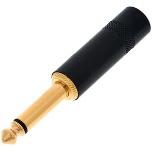 Rean NYS224BG - Mono 6,3mm Jack Plugg - Audio Kontakt Rean NYS224BG - Mono 6,3mm Jack Plugg - Audio Kontakt