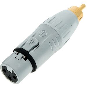 Seetronic MA3FRM Adapter 3pin XLR to RCA Seetronic MA3FRM Adapter 3pin XLR to RCA
