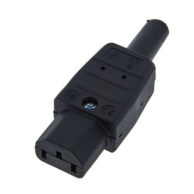 Adam Hall 8101/P Euro-Netzstecker Adam Hall 8101/P Euro-Netzstecker