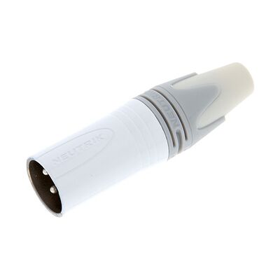 Neutrik NC3FXX-WT XLR 3-pins hannkontakt - Hvit Neutrik NC3FXX-WT XLR 3-pins hannkontakt - Hvit