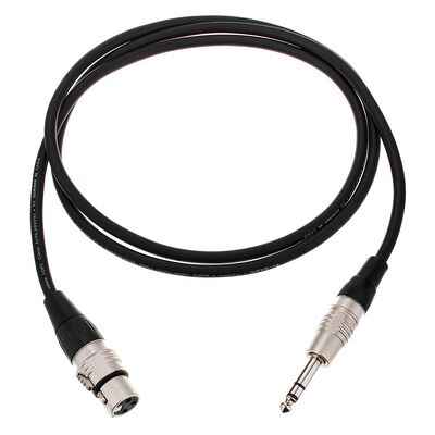 Sommer Cable Adapterkabel - 1,5m XLR hunn Stereo Jack Sommer Cable Adapterkabel - 1,5m XLR hunn Stereo Jack
