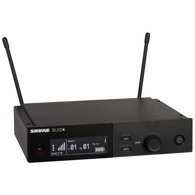 Shure SLXD4 K59 Trådløs Lydmottaker - Wireless Audio Receiver Shure SLXD4 K59 Trådløs Lydmottaker - Wireless Audio Receiver
