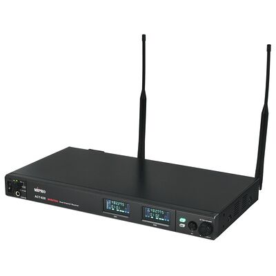 Mipro ACT-828 5UA UHF-mottaker - Trådløst mikrofonanlegg Mipro ACT-828 5UA UHF-mottaker - Trådløst mikrofonanlegg