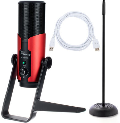 the t.bone SC 500 USB Stand Bundle