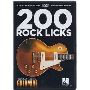 Hal Leonard 200 Rock Licks-Guitar Licks DVD