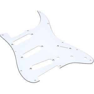 Fender Pickguard f.62Strat White Fender Pickguard f.62Strat White