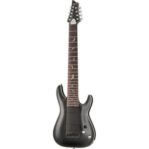 Schecter Damien Platinum-9 Satin Black - Elektrisk gitarre Schecter Damien Platinum-9 Satin Black - Elektrisk gitarre