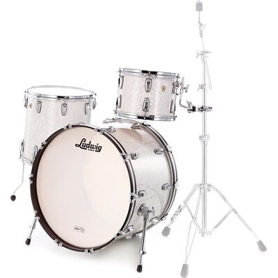 Ludwig Classic Maple Rock White Mar. Ludwig Classic Maple Rock White Mar.